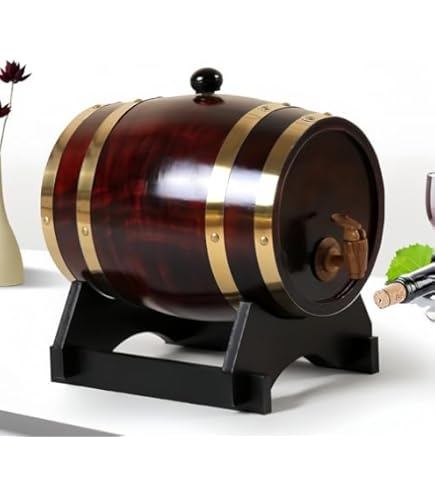 Amazon｜ビールサーバー 樽 木製 保存容器 ウイスキー ビール樽 オーク